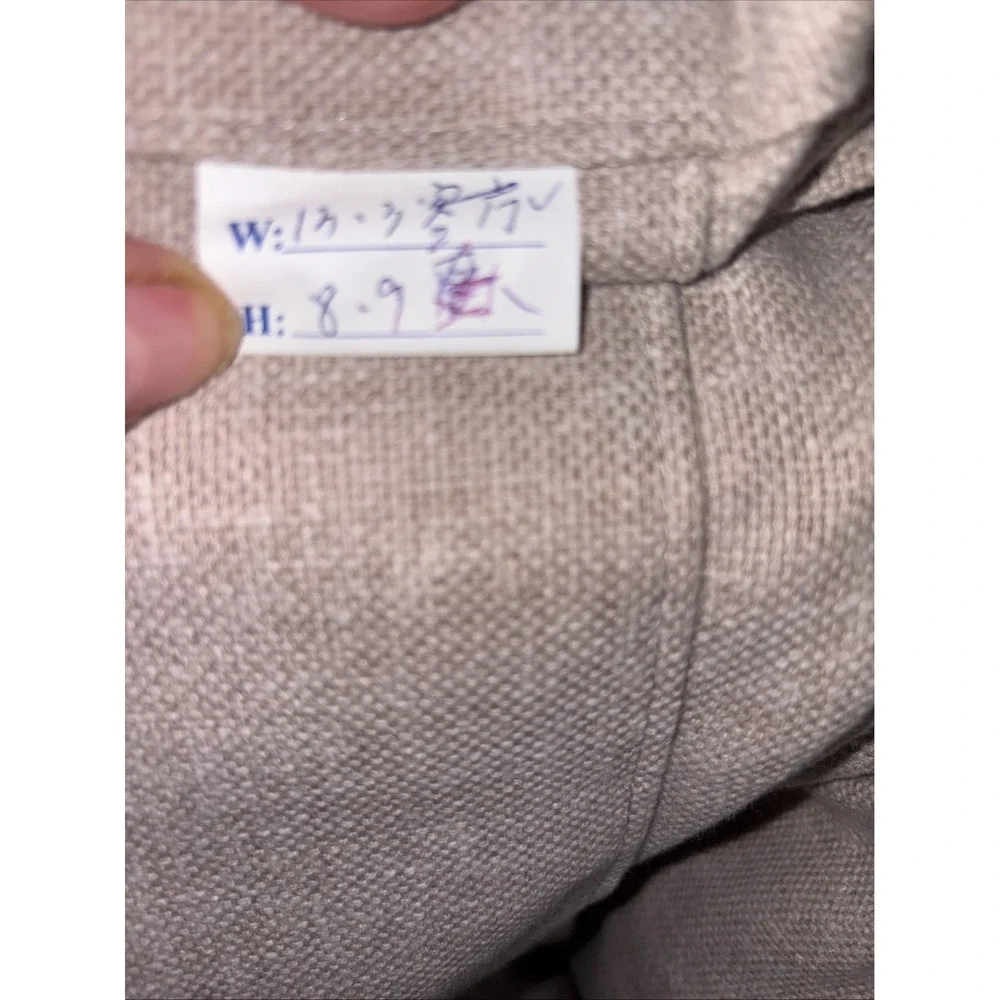 HEAVY  CUSTOM‎ MADE DRAPES PINCH PLEAT CURTAIN cotton linen blend? one drape GUC